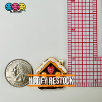 Christmas Gingerbread House Cute Flatback Cabochons Decoden Charm 10 Pcs Playcode3 Llc