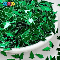 Christmas Green Tree Glitter Plastic Decoden Funfetti Playcode3 Llc