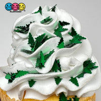 Christmas Green Tree Glitter Plastic Decoden Funfetti Playcode3 Llc