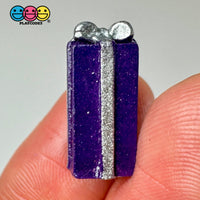 Christmas Holiday Gift Boxes 10Pcs. 5 Types Red Yellow Green Blue Purple Cabochons Decoden Charm 10