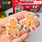 Christmas Holiday Gingerbread Man Woman Cookie Planner Decoden Planars Cabochons Party Favor 8/10