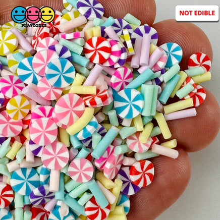 Christmas Holiday Peppermint Sprinkles Fake Clay Decoden Fimo Jimmies Playcode3 Llc Sprinkle