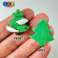Christmas Holiday Santa Gift Tree Snowflake Wreath Snowman Reindeer Mitten Sock Flatback Cabochons