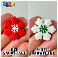 Christmas Holiday Santa Gift Tree Snowflake Wreath Snowman Reindeer Mitten Sock Flatback Cabochons