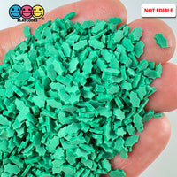 Christmas Holly Leaves Mistletoe Holiday Fake Clay Sprinkles Decoden Fimo Jimmies Playcode3 Llc