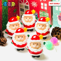 Christmas Santa Clause Holiday Yellow Star 3D Figure Cabochons Decoden Charm 5 Pcs Playcode3 Llc