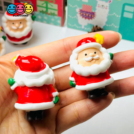 Christmas Santa Clause Holiday Yellow Star 3D Figure Cabochons Decoden Charm 5 Pcs Playcode3 Llc