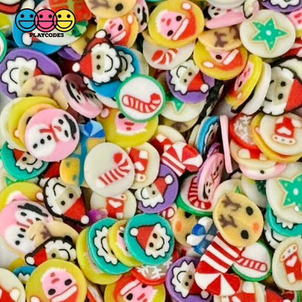 Christmas Story Teller Fimo Mix Snowman Santa Candy Cane Fake Clay Sprinkles Funfetti Playcode3 Llc