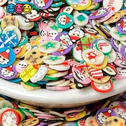 Christmas Story Teller Fimo Mix Snowman Santa Candy Cane Fake Clay Sprinkles Funfetti Playcode3 Llc