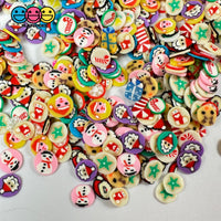 Christmas Story Teller Fimo Mix Snowman Santa Candy Cane Fake Clay Sprinkles Funfetti Playcode3 Llc