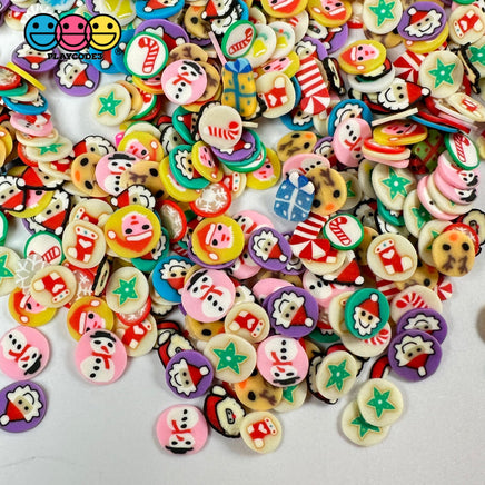 Christmas Story Teller Fimo Mix Snowman Santa Candy Cane Fake Clay Sprinkles Funfetti Playcode3 Llc