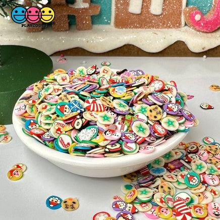 Christmas Story Teller Fimo Mix Snowman Santa Candy Cane Fake Clay Sprinkles Funfetti Playcode3 Llc