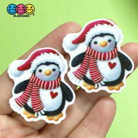 Christmas Theme Santa Penguin Tree Planar Resin Flatback Cabochon Charms