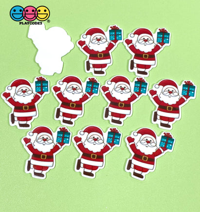 Christmas Theme Santa Penguin Tree Planar Resin Flatback Cabochon Charms