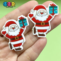Christmas Theme Santa Penguin Tree Planar Resin Flatback Cabochon Charms