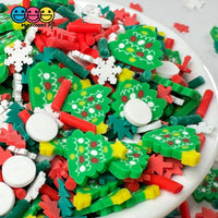 Christmas Tree Classic Holiday Celebration Fake Clay Sprinkles Decoden Fimo Jimmies Playcode3 Llc