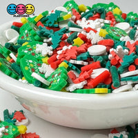 Christmas Tree Classic Holiday Celebration Fake Clay Sprinkles Decoden Fimo Jimmies Playcode3 Llc