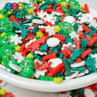 Christmas Tree Classic Holiday Celebration Fake Clay Sprinkles Decoden Fimo Jimmies Playcode3 Llc