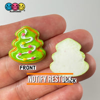 Christmas Tree Cookie Flatback Cabochons Decoden Charm 10 Pcs Playcode3 Llc