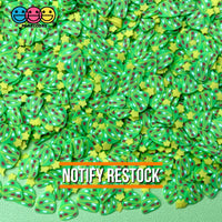 Decorated Christmas Tree Fake Sprinkles Yellow Stars On Top Decoden 20 Grams / 10Mm Sprinkle