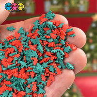 Christmas Tree Fimo Mix Red Teal Green Faux Sprinkles Fake Sprinkle Funfetti 5Mm
