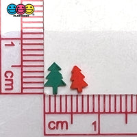 Christmas Tree Fimo Mix Red Teal Green Faux Sprinkles Fake Sprinkle Funfetti 5Mm