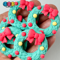 Christmas Wreaths With Dots Flatback Cabochons Decoden Charm 10 Pcs Playcode3 Llc