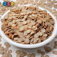 Cinnamon Rolls Fimo Slices Fake Clay Sprinkles Decoden Jimmies Funfetti Sprinkle