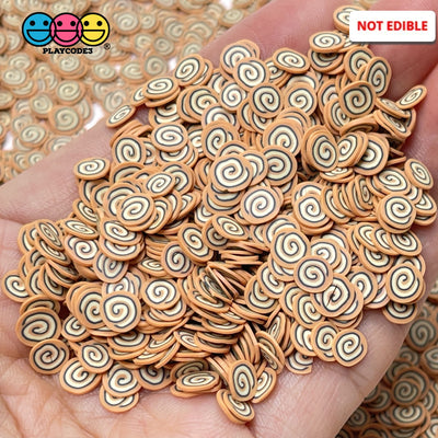 Cinnamon Rolls Fimo Slices Fake Clay Sprinkles Decoden Jimmies Funfetti Sprinkle