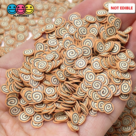 Cinnamon Rolls Fimo Slices Fake Clay Sprinkles Decoden Jimmies Funfetti Sprinkle