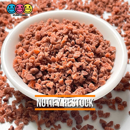 Clay Crumbs Fake Sprinkles Chocolate Cookie Crumbles Bakes 3Mm 100 Grams / Chocolate Crumbs Food