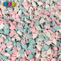 Cloud Pastel Colors Fimo Fake Polymer Clay Sprinkles Jimmies Funfetti 10 Grams Sprinkle