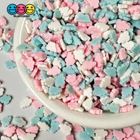 Cloud Pastel Colors Fimo Fake Polymer Clay Sprinkles Jimmies Funfetti Sprinkle