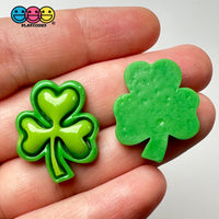 Clover Leaves St Patrick Holiday Flatback Cabochons Decoden Charm 10 Pcs Playcode3 Llc