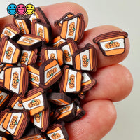 Coffee Cup Pumpkin Fake Clay Sprinkles Decoden Fimo Jimmies Funfetti 5Mm/10Mm Playcode3 Llc 10 Grams