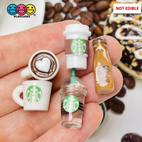 Coffee Cups Frozen Drink And Bottles Miniature 10 12 Pcs Charm