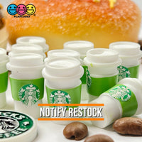 Coffee Cups Red Pink And Green Cup Drink Miniature Charms Cabochons 3 Colors 10 Pcs Gren Charm