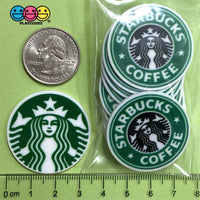 Starbucks Coffee Planar Flatback Cabochon Planars