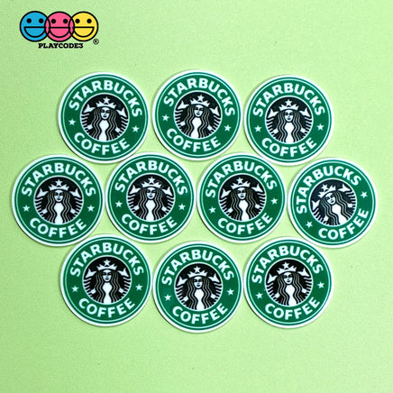 Starbucks Coffee Planar Flatback Cabochon Planars