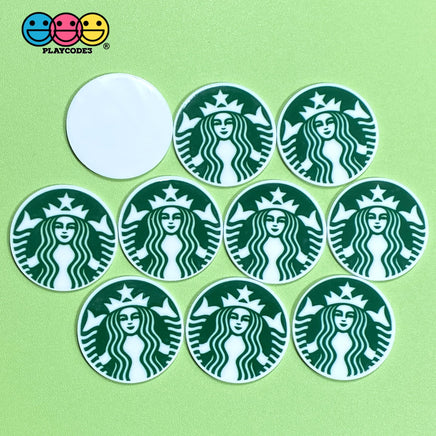 Starbucks Coffee Planar Flatback Cabochon Planars