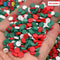 20/100G Confetti Disc Polymer Clay Fake Sprinkles Christmas Time Mixed Color Theme Playcode3