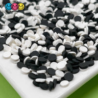 20/100G Confetti Disc Polymer Clay Fake Sprinkles Cookies And Cream Mixed Color Theme Playcode3