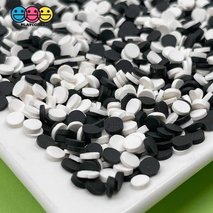 20/100G Confetti Disc Polymer Clay Fake Sprinkles Cookies And Cream Mixed Color Theme Playcode3