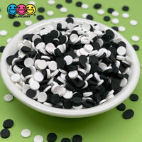 20/100G Confetti Disc Polymer Clay Fake Sprinkles Cookies And Cream Mixed Color Theme Playcode3