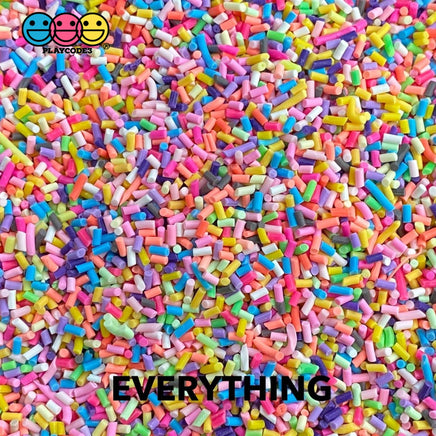20/100 Grams Clay Confetti Sprinkles Multicolor Patterns 20 / Everything Sprinkle