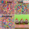 Confetti Fake Clay Sprinkles Multicolor Patterns Decoden Sprinkle