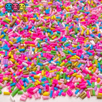 Confetti Short Cut Ticket Tape Parade Polymer Clay Fake Sprinkles Jimmies Sprinkle