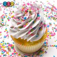 Confetti Short Cut Ticket Tape Parade Polymer Clay Fake Sprinkles Jimmies Sprinkle