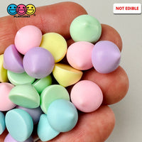 Cookie Chips Kisses Drops Pastel Easter Colors Fake Food Realistic Charm Cabochons 25 Pcs