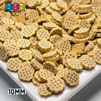 Cookie Chocolate Chip Cookies Fimo Slices Decoden Fake Sprinkles 10X2Mm Sprinkle
